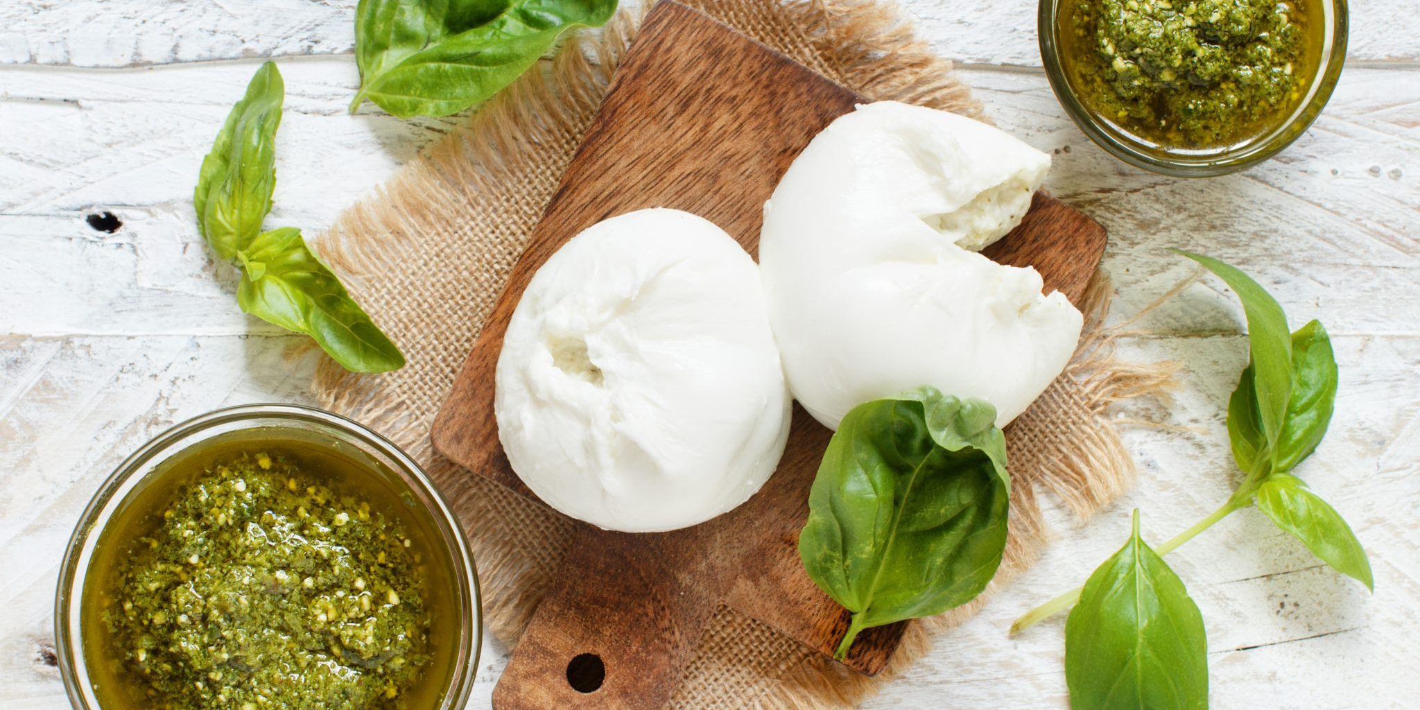 Burrata pesto recipe